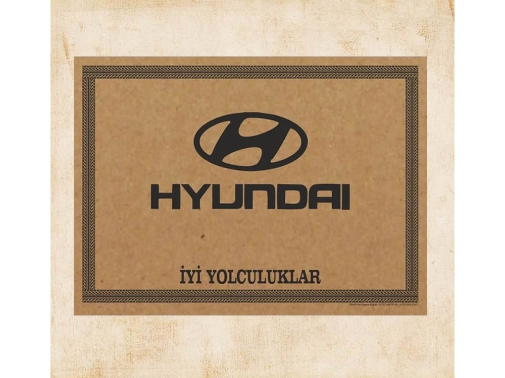 Hyundai Kağıt Paspas 1 Rulo 500 Adet